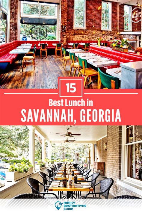 best lunch spots in savannah.